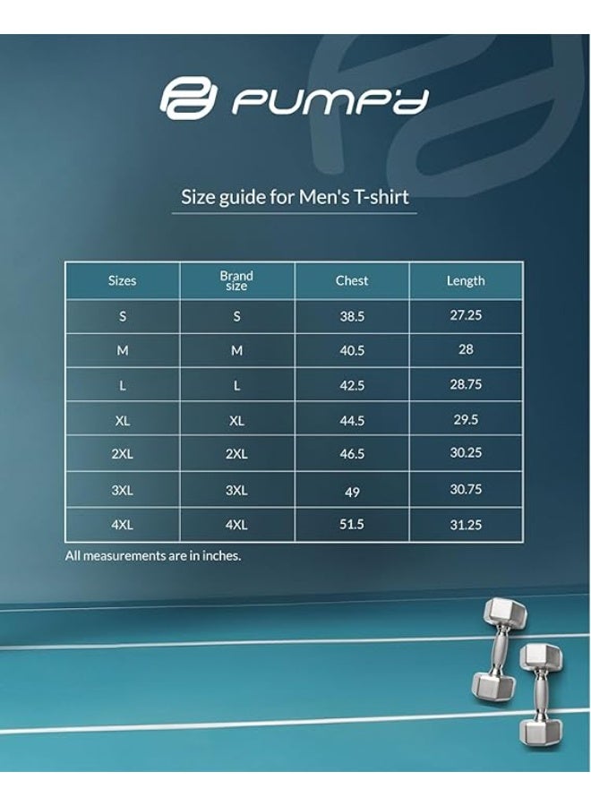 pump'd قميص Men Stretch Active بقماش سريع التجفيف - Image 5